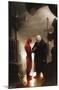 Marvel Comics - Kingpin - Daredevil in Cemetery-Trends International-Mounted Poster