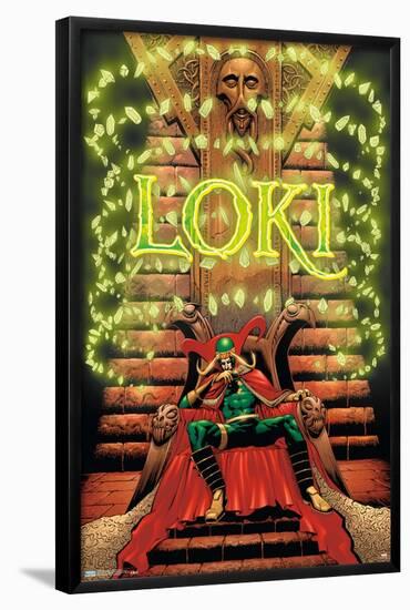 Marvel Comics - Loki - Thor #74-Trends International-Framed Poster