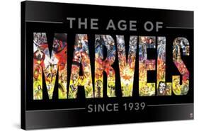 Marvel Comics - Marvel 80th Anniversary - Age of Marvels-Trends International-Stretched Canvas