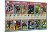 Marvel Comics - Marvel 80th Anniversary - Cards-Trends International-Mounted Poster