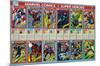 Marvel Comics - Marvel 80th Anniversary - Cards-Trends International-Mounted Poster