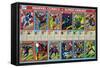 Marvel Comics - Marvel 80th Anniversary - Cards-Trends International-Framed Stretched Canvas