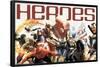 Marvel Comics - Marvel 80th Anniversary - Heroes-Trends International-Framed Poster