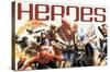 Marvel Comics - Marvel 80th Anniversary - Heroes-Trends International-Stretched Canvas