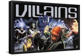 Marvel Comics - Marvel 80th Anniversary - VIllains-Trends International-Framed Poster