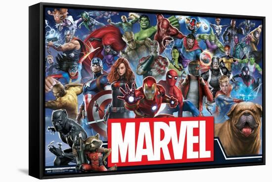 Marvel Comics - Marvel Universe - Heroes-Trends International-Framed Stretched Canvas