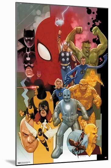 Marvel Comics - Marvel Universe - Noto-Trends International-Mounted Poster