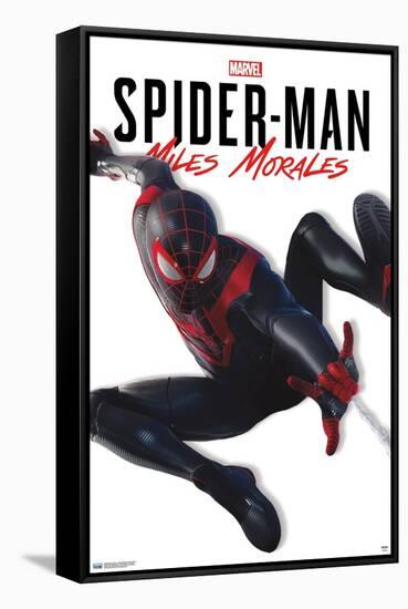 Marvel Comics - Miles Morales Feature Series-Trends International-Framed Stretched Canvas