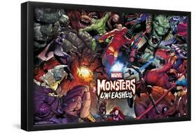 Marvel Comics - Monsters Unleashed-Trends International-Framed Poster