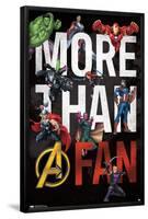 MARVEL COMICS - MORE THAN A FAN-null-Framed Standard Poster