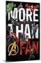 MARVEL COMICS - MORE THAN A FAN-null-Mounted Standard Poster