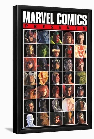 Marvel Comics - Presents Grid-Trends International-Framed Poster