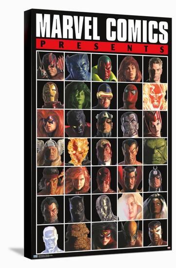 Marvel Comics - Presents Grid-Trends International-Stretched Canvas