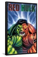 Marvel Comics - Red Hulk - Cover #30-Trends International-Framed Poster