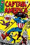 Marvel Comics Retro: Captain America Comic Book Cover No.105, Batroc-null-Lamina Framed Poster