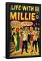 Marvel Comics Retro: Life with Millie Comic Book Cover No.13, Bathing Suit, Beach Club Dance (aged)-null-Framed Poster