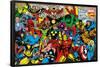 Marvel Comics - Retro Lineup-Trends International-Framed Poster