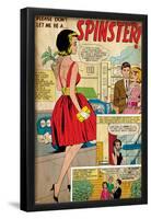 Marvel Comics Retro: Love Comic Panel, Spinster (aged)-null-Framed Poster