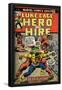 Marvel Comics Retro: Luke Cage, Hero for Hire Comic Book Cover No.14, Fighting Big Ben (aged)-null-Framed Poster