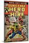Marvel Comics Retro: Luke Cage, Hero for Hire Comic Book Cover No.14, Fighting Big Ben (aged)-null-Mounted Poster
