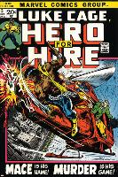 Marvel Comics Retro: Luke Cage, Hero for Hire Comic Book Cover No.3, Mace in Helicopter-null-Lamina Framed Poster