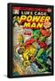 Marvel Comics Retro: Luke Cage, Power Man Comic Book Cover No.29, Fighting Mr. Fish (aged)-null-Framed Poster