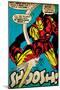 Marvel Comics Retro Style Guide: Iron Man-null-Mounted Poster