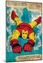 Marvel Comics Retro Style Guide: Iron Man-null-Mounted Poster