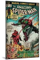 Marvel Comics Retro: The Amazing Spider-Man Comic Book Cover No.122, the Green Goblin (aged)-null-Mounted Poster