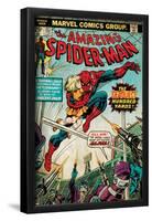 Marvel Comics Retro: The Amazing Spider-Man Comic Book Cover No.153 (aged)-null-Framed Poster