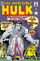 Marvel Comics Retro: The Incredible Hulk Comic Book Cover No.1, with Bruce Banner-null-Lamina Framed Poster