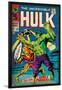Marvel Comics Retro: The Incredible Hulk Comic Book Cover No.103, with the Space Parasite (aged)-null-Lamina Framed Poster