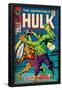 Marvel Comics Retro: The Incredible Hulk Comic Book Cover No.103, with the Space Parasite (aged)-null-Framed Poster