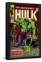 Marvel Comics Retro: The Incredible Hulk Comic Book Cover No.105 (aged)-null-Framed Poster