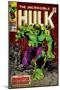 Marvel Comics Retro: The Incredible Hulk Comic Book Cover No.105 (aged)-null-Mounted Poster