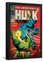 Marvel Comics Retro: The Incredible Hulk Comic Book Cover No.110, with Umbu the Unliving (aged)-null-Framed Poster