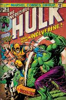 Marvel Comics Retro: The Incredible Hulk Comic Book Cover No.181, with Wolverine (aged)-null-Lamina Framed Poster