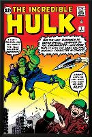 Marvel Comics Retro: The Incredible Hulk Comic Book Cover No.3-null-Lamina Framed Poster