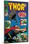 Marvel Comics Retro: The Mighty Thor Comic Book Cover No.141, Who is Replicus? (aged)-null-Mounted Poster