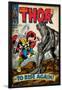 Marvel Comics Retro: The Mighty Thor Comic Book Cover No.151 --To Rise Again! (aged)-null-Lamina Framed Poster