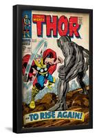 Marvel Comics Retro: The Mighty Thor Comic Book Cover No.151 --To Rise Again! (aged)-null-Framed Poster