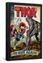 Marvel Comics Retro: The Mighty Thor Comic Book Cover No.151 --To Rise Again! (aged)-null-Framed Poster