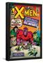 Marvel Comics Retro: The X-Men Comic Book Cover No.4, Scarlet Witch, Quicksilver, Toad(aged)-null-Framed Poster