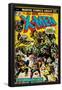 Marvel Comics Retro: The X-Men Comic Book Cover No.96, Fighting the Night Demon (aged)-null-Framed Poster