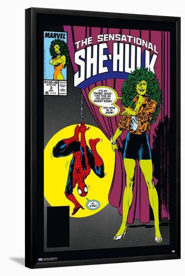 Marvel Comics - Sensational She-Hulk #3-Trends International-Framed Poster