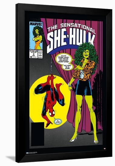 Marvel Comics - Sensational She-Hulk #3-Trends International-Framed Poster