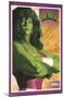 Marvel Comics - She-Hulk Card-Trends International-Mounted Poster