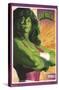 Marvel Comics - She-Hulk Card-Trends International-Stretched Canvas