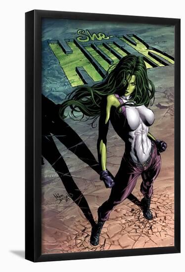 Marvel Comics - She-Hulk - She-Hulk #29-Trends International-Framed Poster