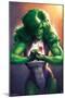 Marvel Comics - She-Hulk - Totally Awesome Hulk - Cover #4-Trends International-Mounted Poster